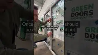 How to change the window / door glazing