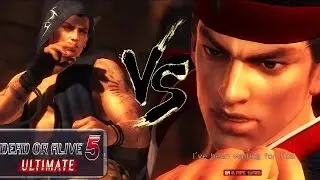 Dead Or Alive 5 Ultimate: Btsensei (RIG) Vs DestructionBomb (Akira) PSN HD