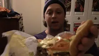 TRYING OUT THE NEW HARDEE'S FIERY SUPER STAR CHEESEBURGER