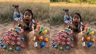 Survival Skills: SMART idea and USEFUL In Forest with single mom #bushcraft #camping