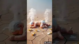 Baby&rsquo;s sunscreen vs Monkey Tears 🐒💧#ai #baby #shortvideo #story #cute #shortsfeed