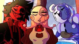 Honey and Poplu Play with Rusty in Raft! Part: 2