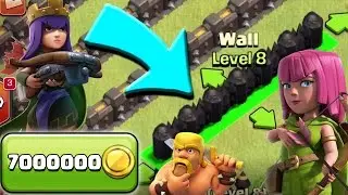 Clash of Clans: TH10 FARMING!  3rd Army Camp + 7 Million Gold in Walls!