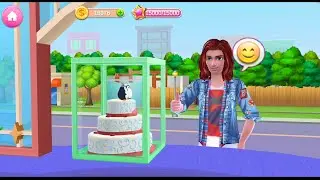 Fun Cake Decorating _ Sweet Empire _ Decorate and Serve Cake Gif _ Cake Design