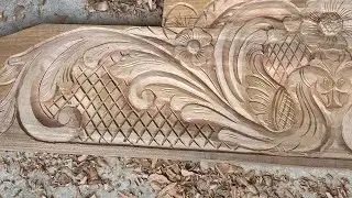 Wooden ￼//wood ￼ carving / ￼ Bangla palang