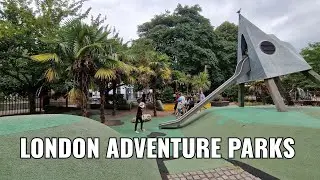 Amazing Adventures In London's Parks. TOP PLAYGROUNDS.