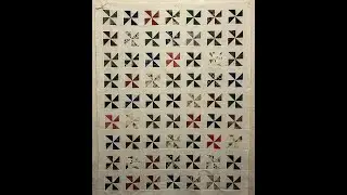 Pinwheel quilt top made with Scrappy Christmas fabric
