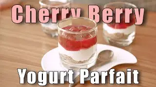 Pretty Cherry Berry Yogurt Parfait | Instagram dessert ideas