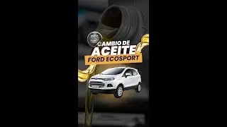 Cambio de Aceite Ford EcoSport 🔧 Tutorial Paso a Paso | Gu&iacute;a F&aacute;cil y R&aacute;pida #Ford #CambioDeAceite