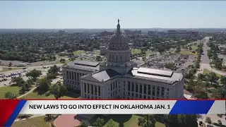 12 new laws go into effect in Oklahoma on Jan. 1