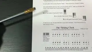 Music at the Piano #4: &ldquo;The Ticking Clock&rdquo; by Mayron Cole (Pre-reading)