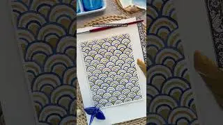 New Skillshare Class is Live! Paint 7 relaxing watercolor patterns. Link in Description Below.