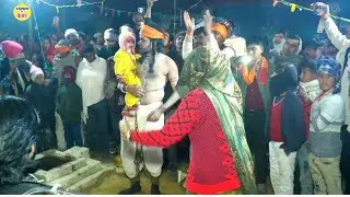 भगवान श्री कृष्णा के #जन्मोत्सव के उपलक्ष में #नंद_बाबा यशोदा का डांस रसूलपुर कला बदायूं #Rasoolpur 