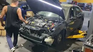 Saab 93 turbo-x engine rebuild
