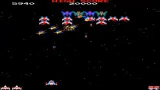 ARCADE HACK GALAGA 84 ITS GALAGA HACKED SPRITES HOMEBREW