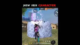 POWER OF NEW IRIS CHARACTER 🔥#freefire #ytshorts