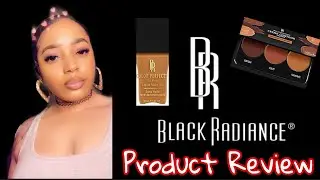 Black Radiance Color Perfect Foundation & Creme Contour Palette Review