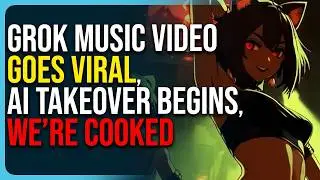 Grok Imagine Music Video Goes Viral, AI Takeover Begins, We&rsquo;re Cooked