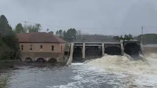 Crystal Falls, MI Paint River Video   HD 1080p