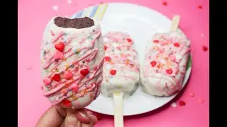 Oreo Milk Popsicles | Oreo Milk Icecream with 3 ingredients | Oreo Recipes | Icecream Recipes