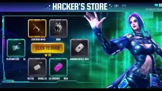 New event in Free fire Hacker store spin 😍😃