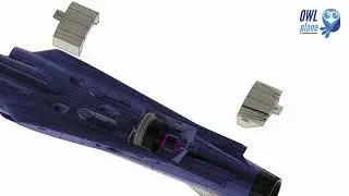 OWL MIRAGE 2000D FULL ASSEMBLY ANIMATION VIDEO 70mm VERSION