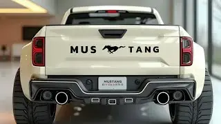 Пикап Ford Mustang 2026: мощь сочетается с современной практичностью!