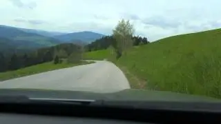 Von Krumbach nach Aspang bucklige Welt 6x Zeitraffer