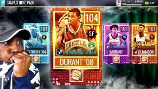 104 OVR KEVIN DURANT in MOBILE MADNESS! NBA Live Mobile 20 Season 4 Pack Opening Gameplay Ep. 45