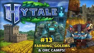 Hytale Journey #13 &ndash; Farming by the Tower, Temple Golems & Unlocking Ancient Powers | The genM