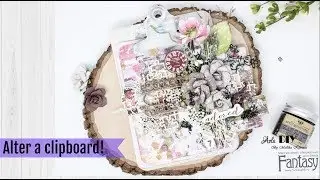 Alter a clipboard | Fantasy Dies | Aola DIY