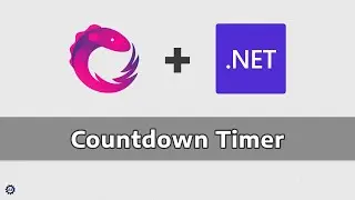 Countdown Timer - REACTIVE EXTENSIONS + .NET (SYSTEM.REACTIVE)
