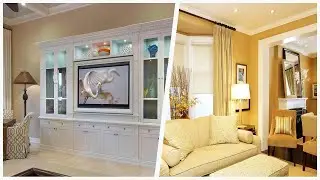 75 Mid-sized Brown Family Room Design Ideas You'll Love ⭐️