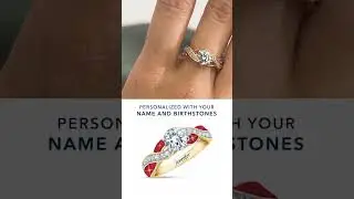 Celebrating You: Women's Personalized Birthstone Rings
