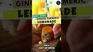 Ultimate Summer Refreshment: Ginger Turmeric Lemonade Elixir #summerdrink #ginger #turmeric #lemon