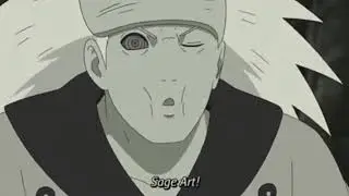 Naruto dodges madaras light fang