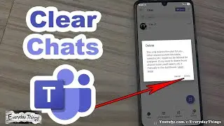 Как удалить чаты в Microsoft Teams