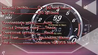 Launch control 0 to 60 mph 700hp supercharged | Repsol13 F26 Corvette C7