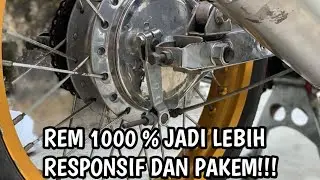 REM JADI LEBIH PAKEM!!! PASANG PAHA REM BISON DI MEGAPRO