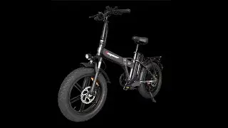 DEEPOWER G22 Electric Bike 2000W Motor 48V 35AH Battery 20 Inch Off-road Folding Electric Bicycle