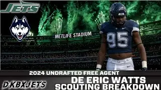 Jets 2024 UDFA | DL Eric Watts Saleh's Ideal JFM Replacement