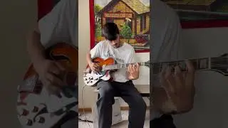 Beatles inspired riff #music #thebeatles #johnlennon #paulmccartney #georgeharrison #ringostarr