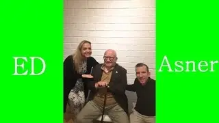Meeting ED Asner - Actor From ELF & UP Movie