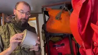 MSR Big Titan Kettle titanium pot lid repair with rivet gun