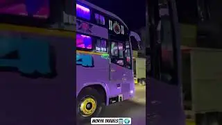 Night Bus Journey in Maharashtra🚍✨|#Moryatravels #BusVlog#LuxuryBus#Nightvlog#TravelVlog
