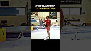 Speed easily learns how to do a front flip🤯🔥 #ishowspeed #viralvideo #speed #football #fyp