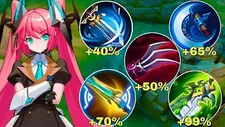 POWERFUL MAX DAMAGE BUILD TOP1 GLOBAL | BEST SHOT KILLS ENEMY | LAYLA GAMEPLAY