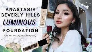 THE ABH LUMINOUS FOUNDATION IS MY NEW FAVORITE ✰ full review | dewy queen approved?