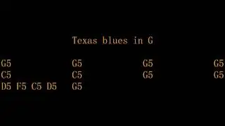 Texas blues in G (ZZ Top style) - Drums backing track