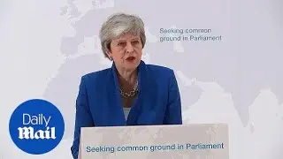 PM offers vote on second referendum if MPs back her Brexit Bill